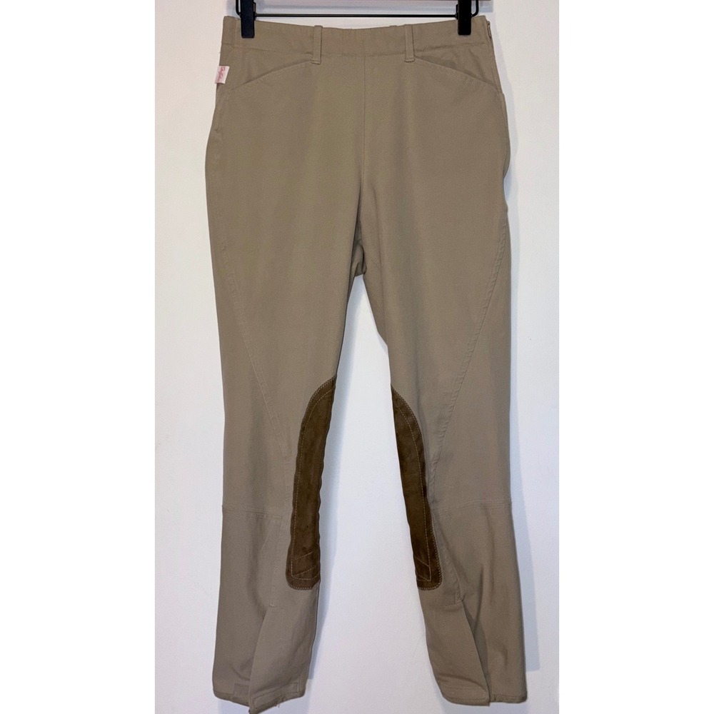 The Tailored Sportsman Riding Breeches 28 Tan English Riding Habits Knee Patch